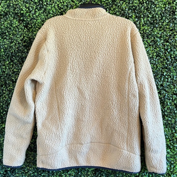 PATAGONIA RETRO PILE PULLOVER JACKET EL CAP KHAKI - Picture 8 of 8